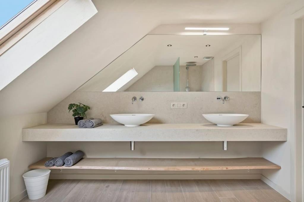 Schitterende Loft Met Jacuzzi En Sauna In 메헬렌 외부 사진